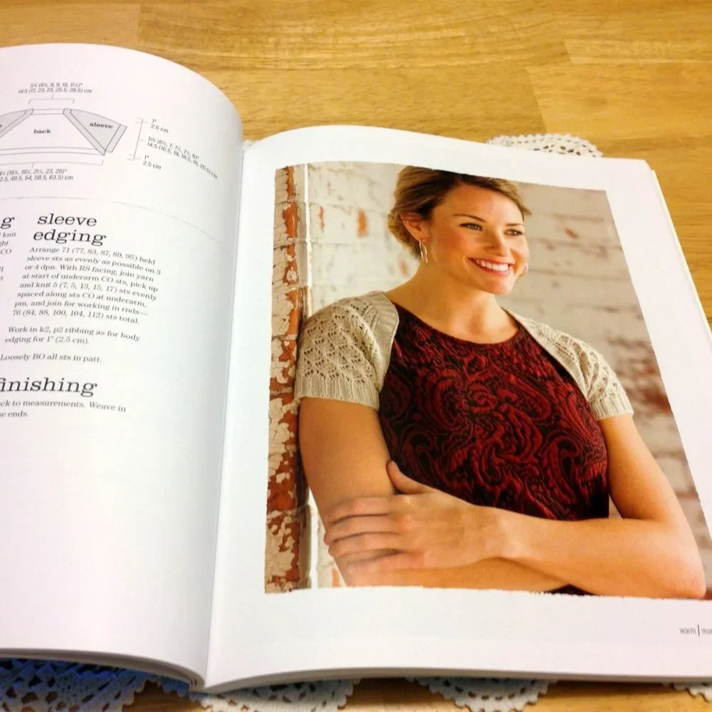 New craft book, everyday lace knitting projects